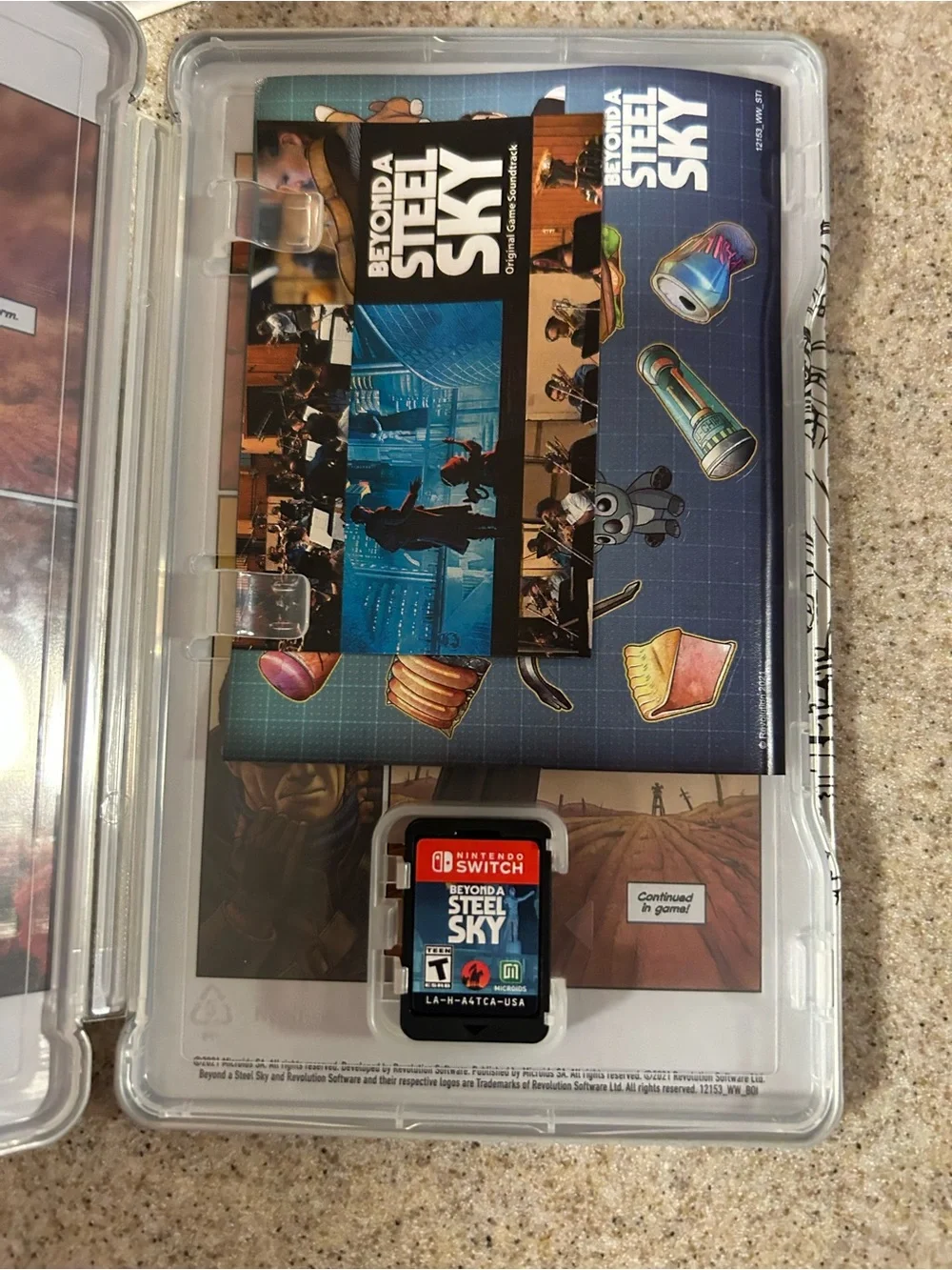 Beyond a Steel Sky Steelbook Nintendo Switch